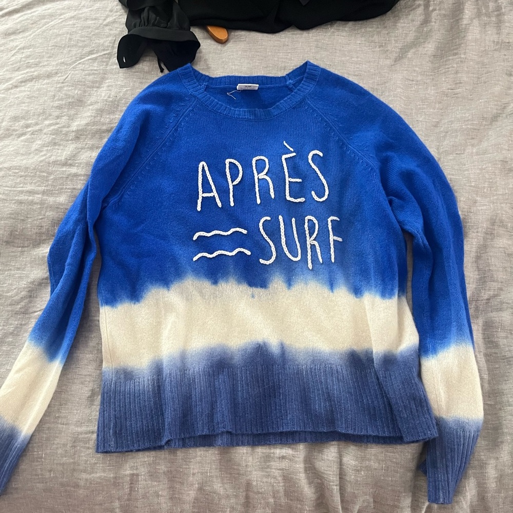100% Cashmere Golden Sun ‘Après Surf' Sweater